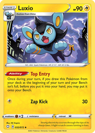 Luxio - Shining Fates 32