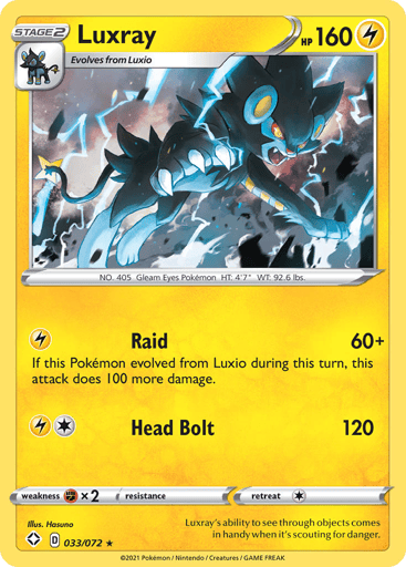 Luxray - Shining Fates 33