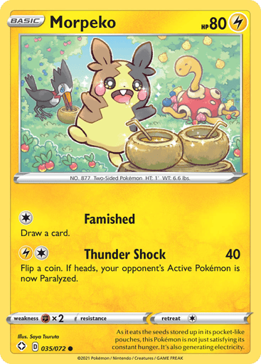 Morpeko - Shining Fates 35