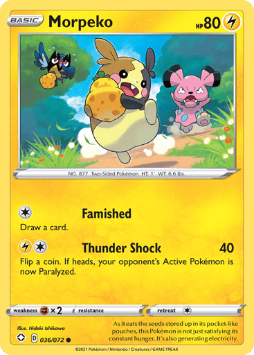Morpeko - Shining Fates 36