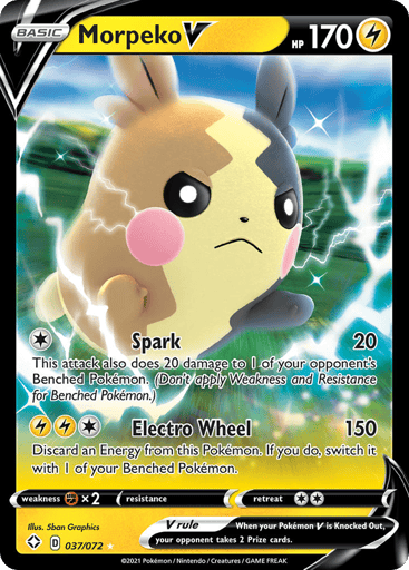 Morpeko V - Shining Fates 37