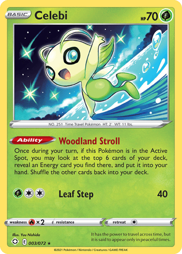 Celebi - Shining Fates 3