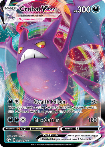 Crobat VMAX - Shining Fates 45
