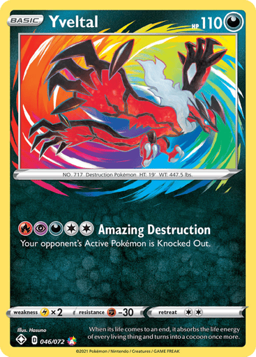 Yveltal - Shining Fates 46