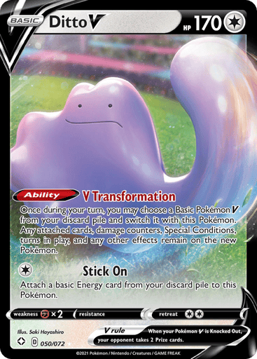 Ditto V - Shining Fates 50