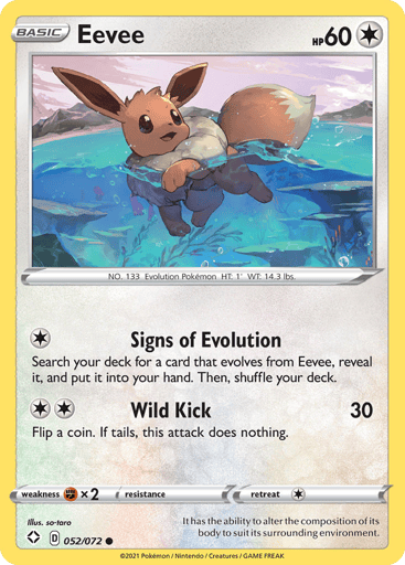 Eevee - Shining Fates 52