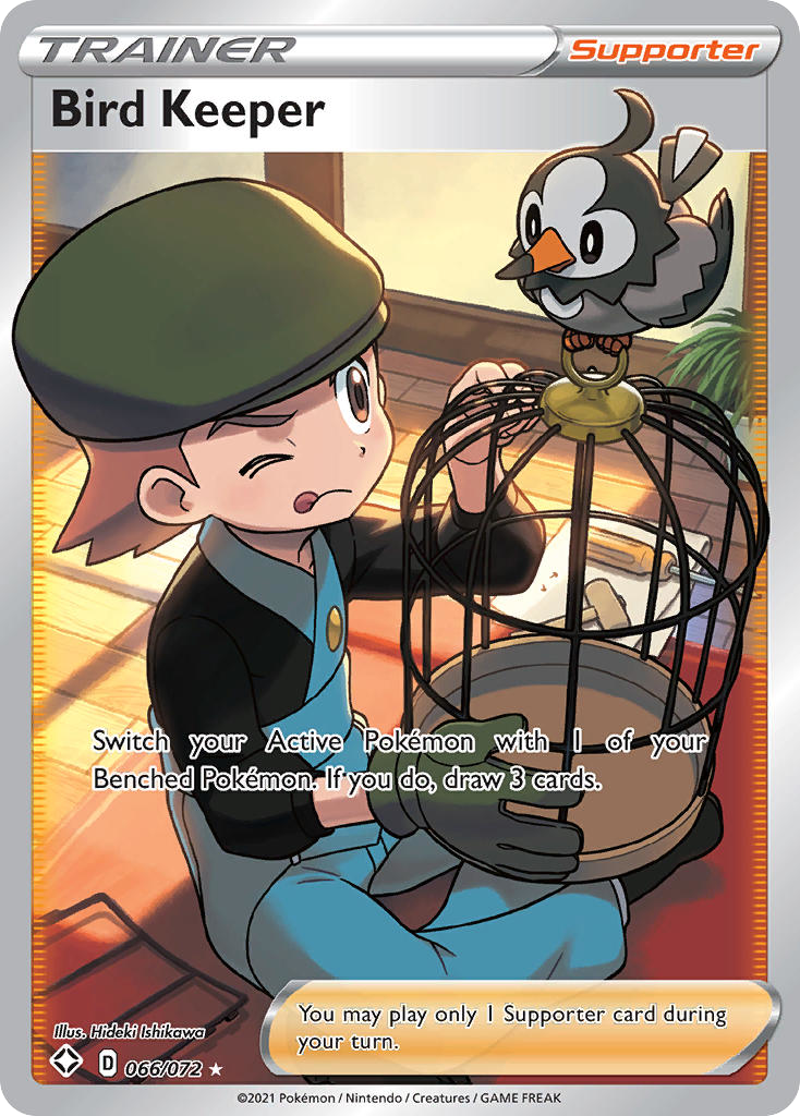 Bird Keeper – Shining Fates 066/072 Pokémon card