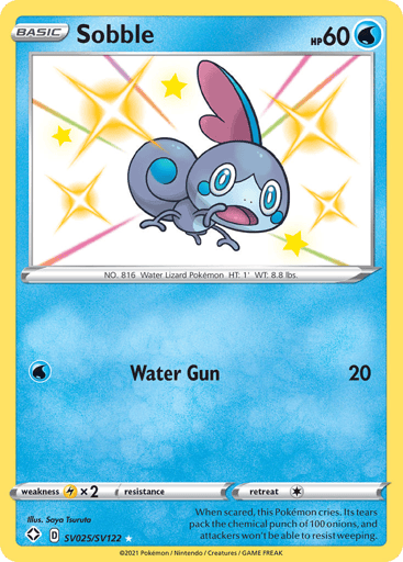 Sobble - Shining Fates Shiny Vault SV025