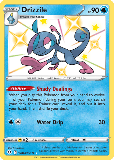 Drizzile - Shining Fates Shiny Vault SV026