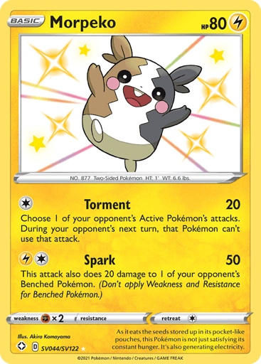 Morpeko - Shining Fates Shiny Vault SV044