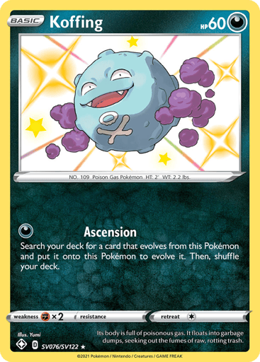 Koffing - Shining Fates Shiny Vault SV076