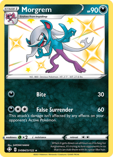 Morgrem - Shining Fates Shiny Vault SV084