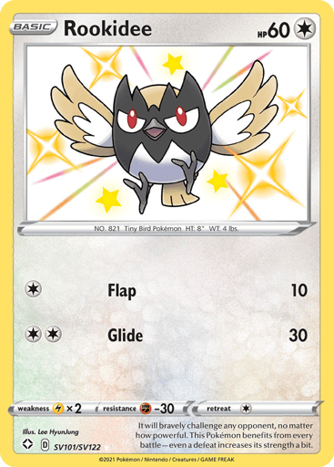 Rookidee - Shining Fates Shiny Vault SV101