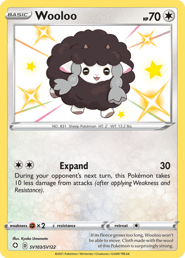 Wooloo - Shining Fates Shiny Vault SV103