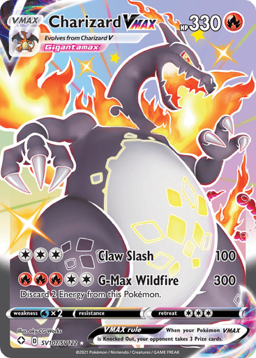 Charizard VMAX - Shining Fates Shiny Vault SV107