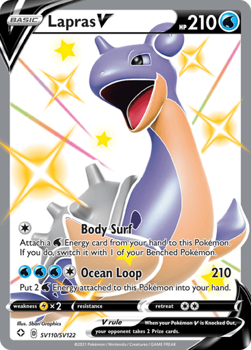 Lapras V - Shining Fates Shiny Vault SV110