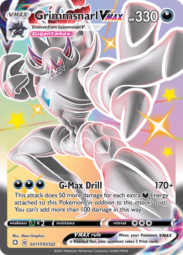 Grimmsnarl VMAX - Shining Fates Shiny Vault SV117