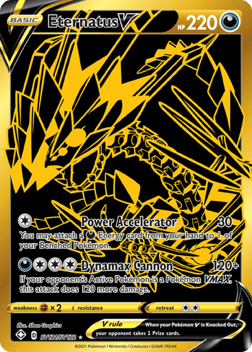 Eternatus V - Shining Fates Shiny Vault SV121