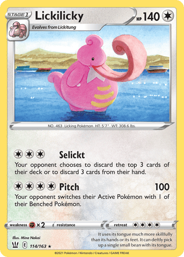Lickilicky - Battle Styles 114