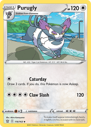 Purugly - Battle Styles 116