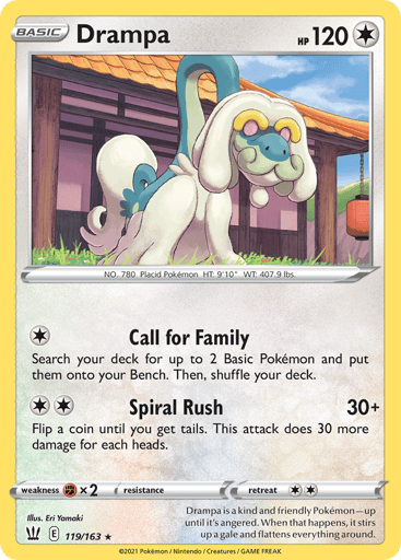 Drampa - Battle Styles 119