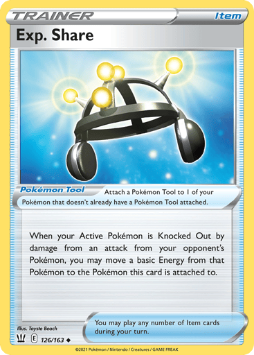 Exp. Share - Battle Styles 126