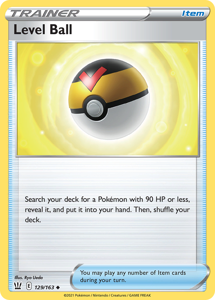 Level Ball – Battle Styles 129/163 Pokémon card