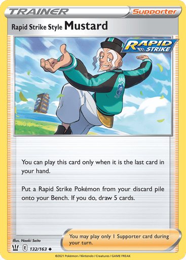 Rapid Strike Style Mustard - Battle Styles 132