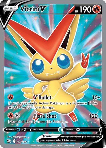 Victini V - Battle Styles 144