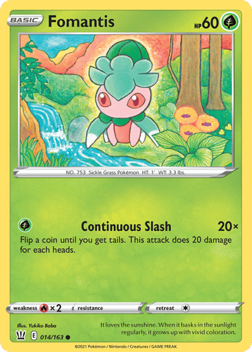Fomantis - Battle Styles 14