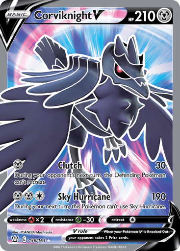 Corviknight V - Battle Styles 156
