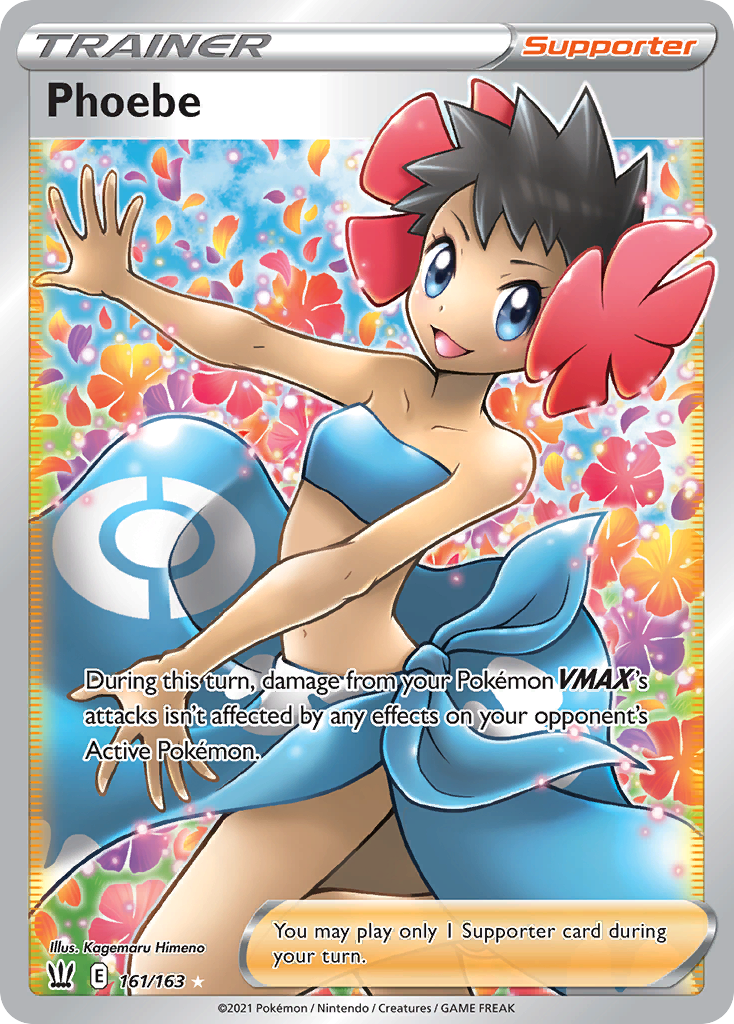 Phoebe – Battle Styles 161/163 Pokémon card