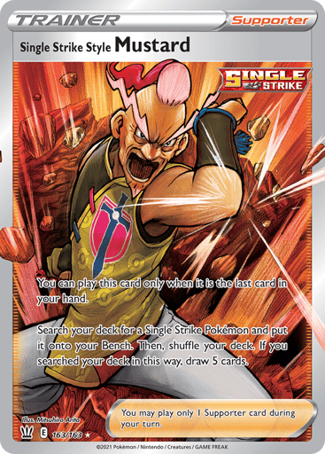 Single Strike Style Mustard - Battle Styles 163