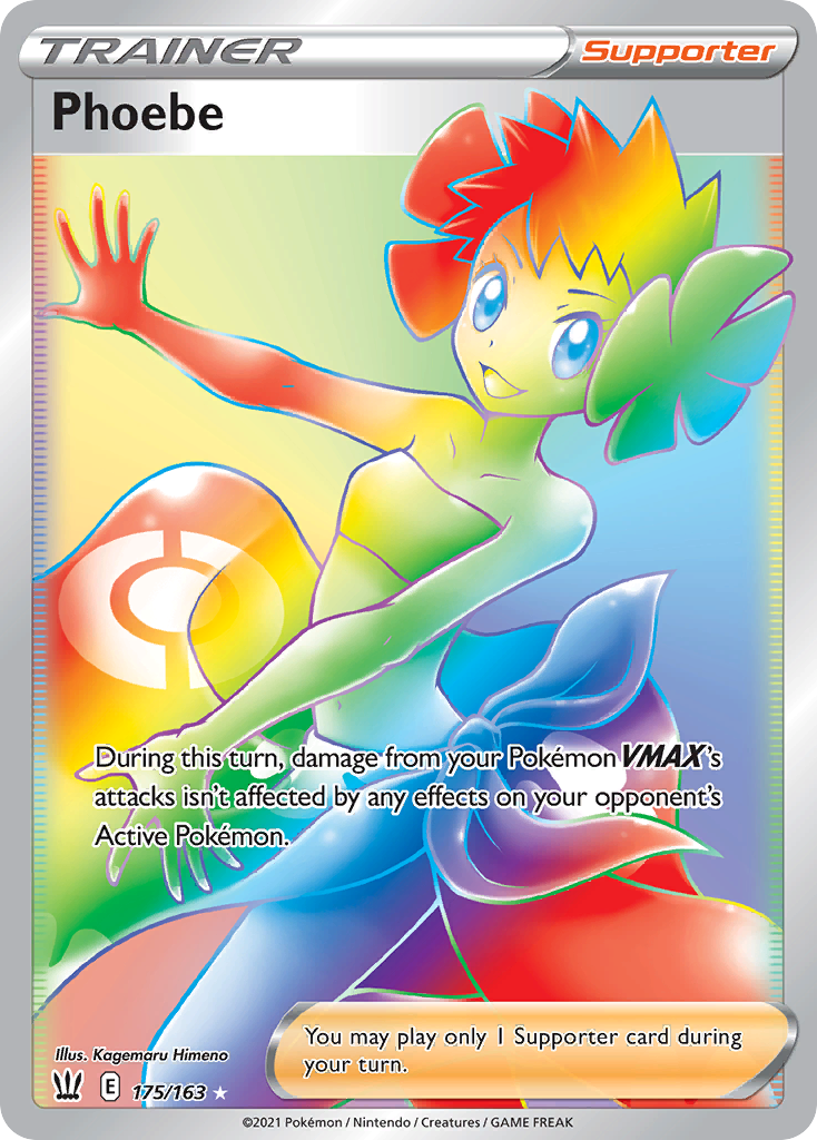 Phoebe – Battle Styles 175/163 Pokémon card