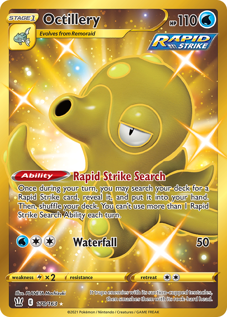 Octillery – Battle Styles 178/163 Pokémon card