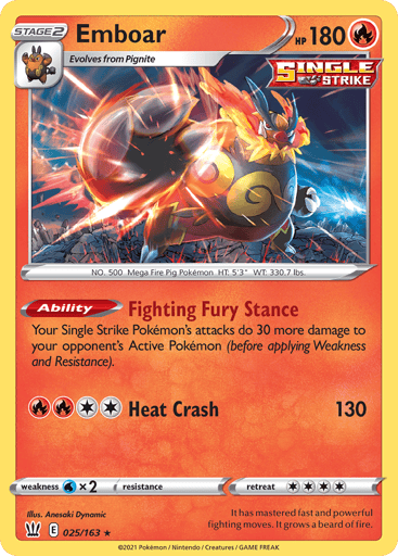 Emboar - Battle Styles 25