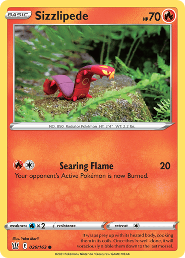 Sizzlipede - Battle Styles 29