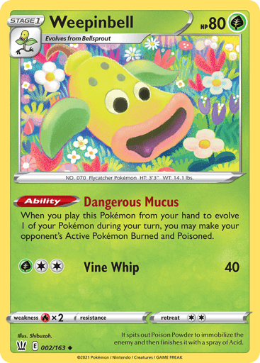 Weepinbell - Battle Styles 2