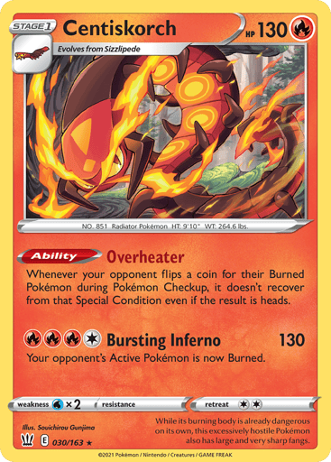 Centiskorch - Battle Styles 30