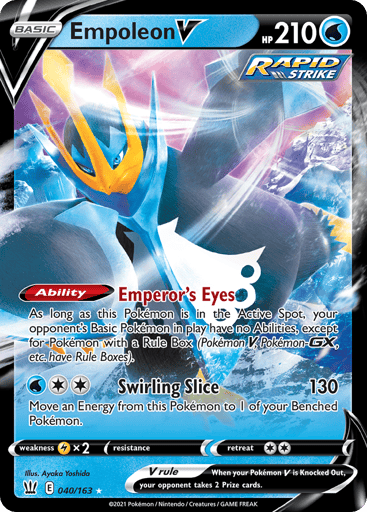 Empoleon V - Battle Styles 40