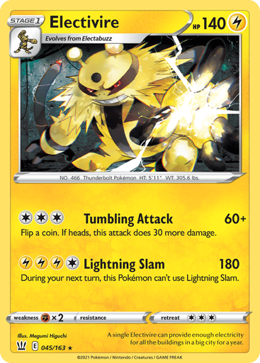 Electivire - Battle Styles 45