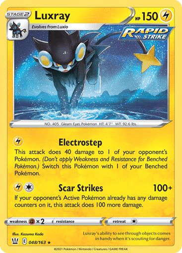 Luxray - Battle Styles 48