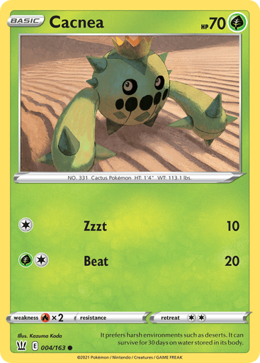 Cacnea - Battle Styles 4