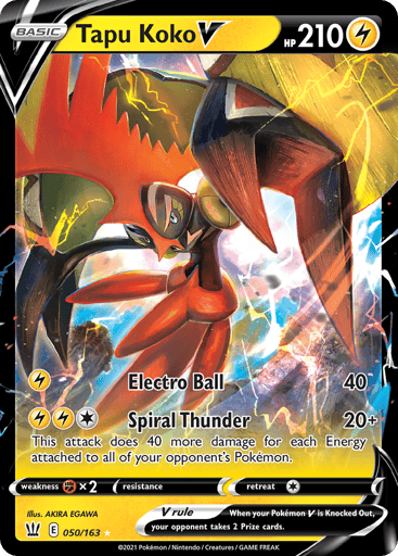 Tapu Koko V - Battle Styles 50