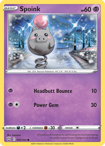 Spoink - Battle Styles 55