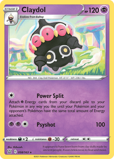 Claydol - Battle Styles 58