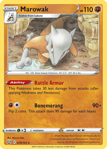 Marowak - Battle Styles 70