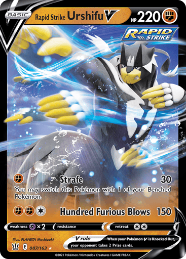 Rapid Strike Urshifu V - Battle Styles 87