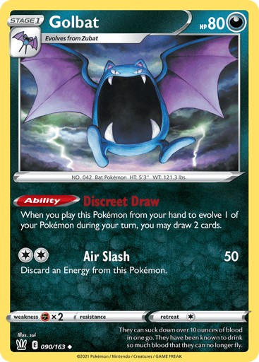 Golbat - Battle Styles 90