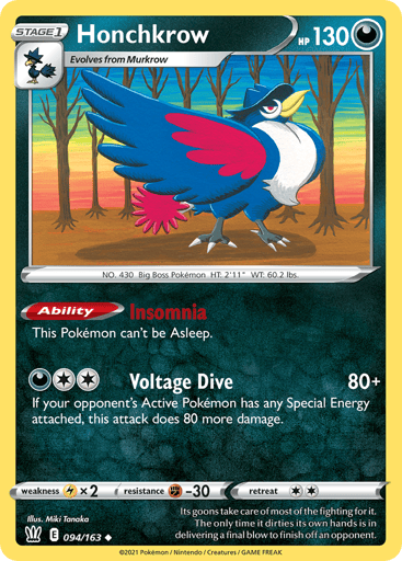 Honchkrow - Battle Styles 94